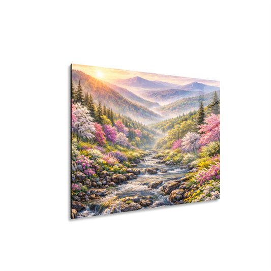 Rectangular Acrylic Wall Art Prints with Hook Appalachian Spring